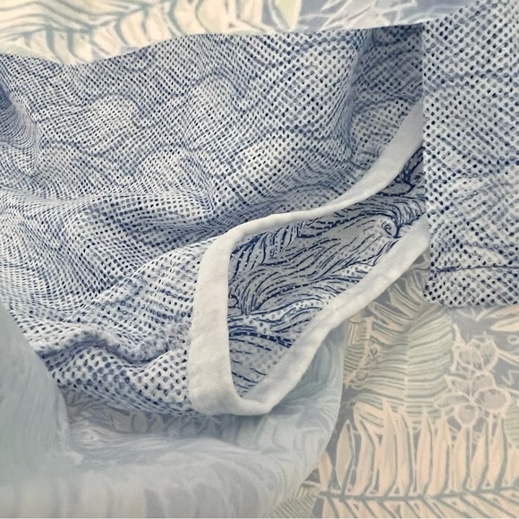 Peter Millar Shorts Seaside Grace Bay Print Swim Board Trunks Men’s Large Tall - Picture 4 of 11